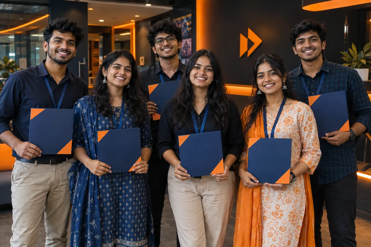 Certificate day for the 60-day internship cohort
